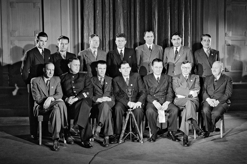 Делегация СССР на Конференции ООН в Сан-Франциско, июнь 1945 г.