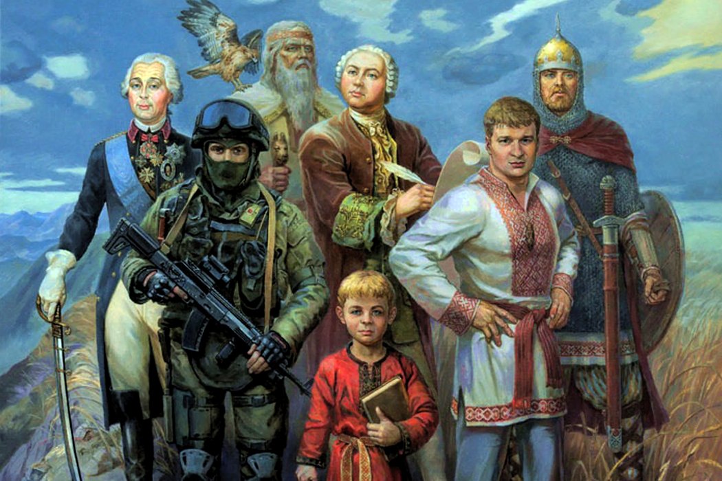 Русские воины разных эпох