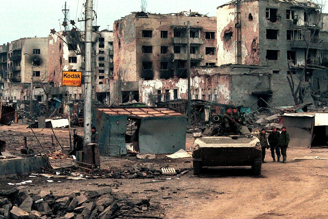 Последствия военных действий в Грозном