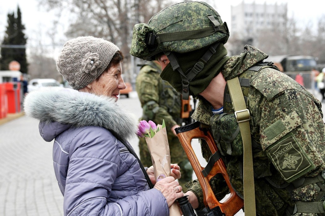 Вежливые люди России в Крыму