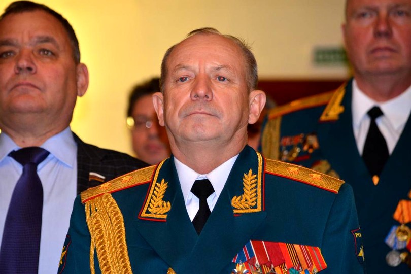 Генерал-лейтенант Сергей Соломатин в Белогорске