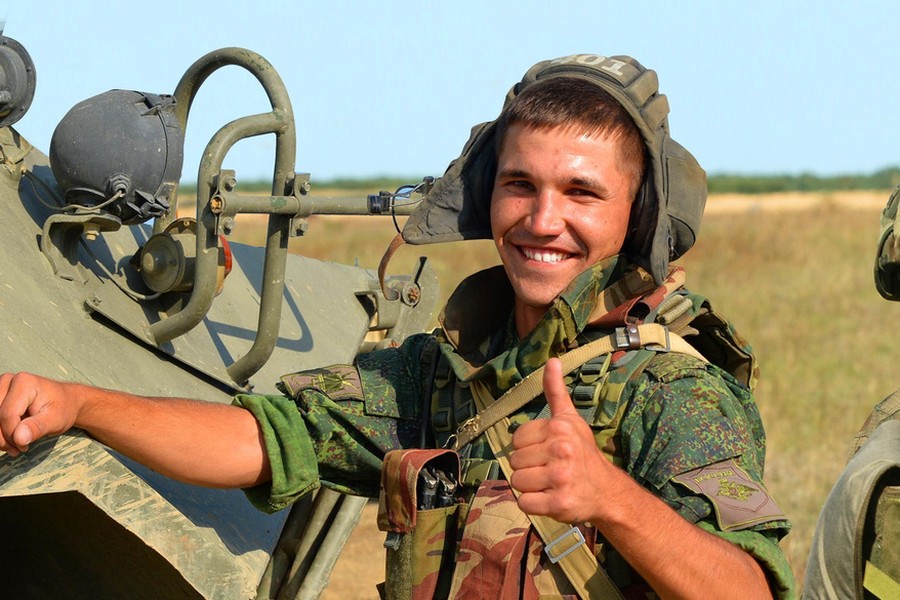 Российский военнослужащий